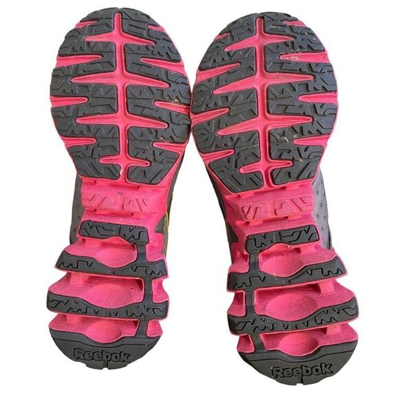 Women's Reebok Zig Tech Gray Pink Sneaker Athletic Shoe Size 6.5 - Picture 5 of 11